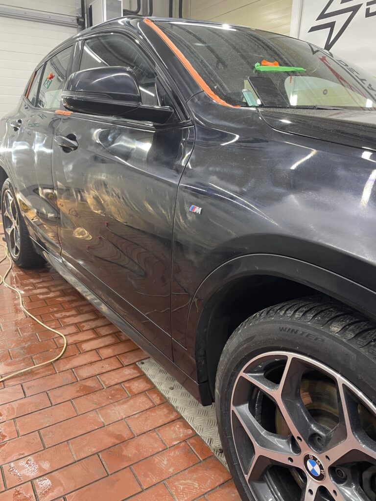 Полировка и химчистка bmw x2