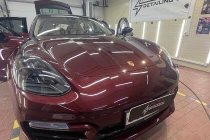porshe panamera в детейлинг-он.ру Полировка кузова порше панамера