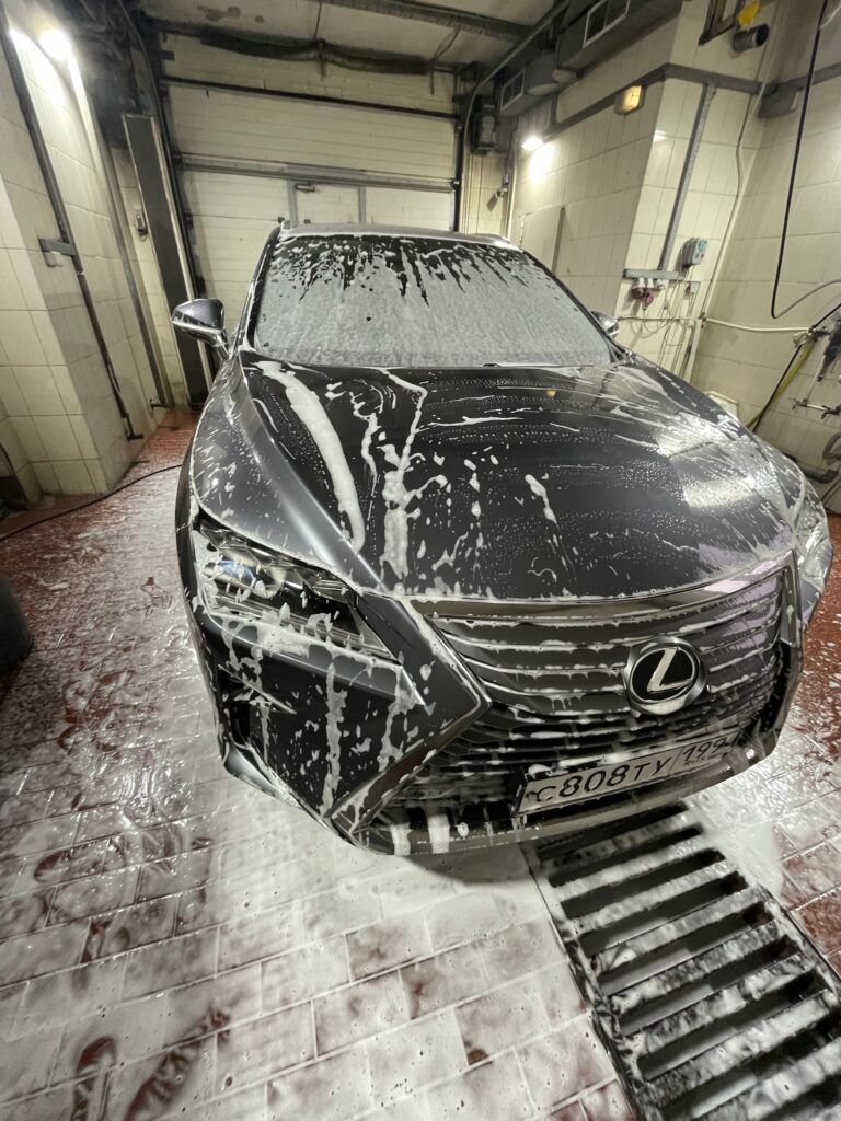 Lexus rx300 полировка и химчистка салона