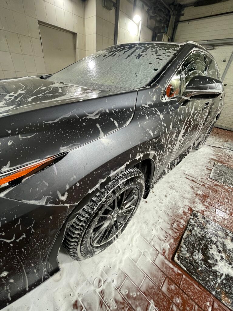 Lexus rx300 полировка и химчистка салона