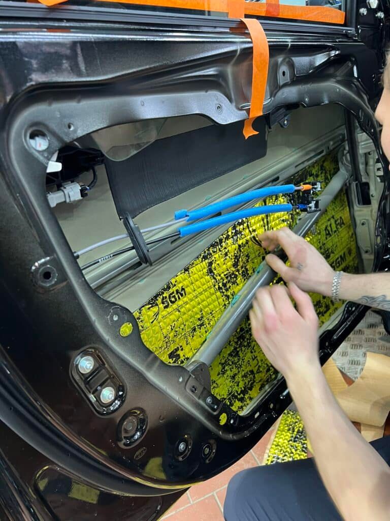 Полировка и шумоизоляция kia cerato