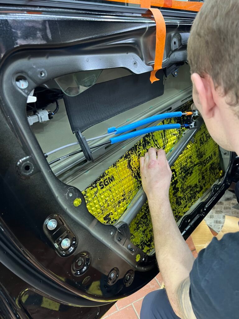 Полировка и шумоизоляция kia cerato
