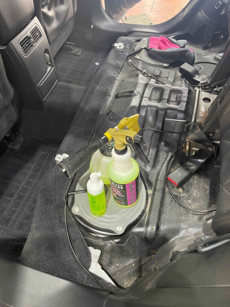Химчистка салона авто