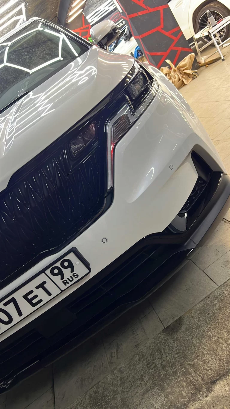 Антихром kia carnival решетки