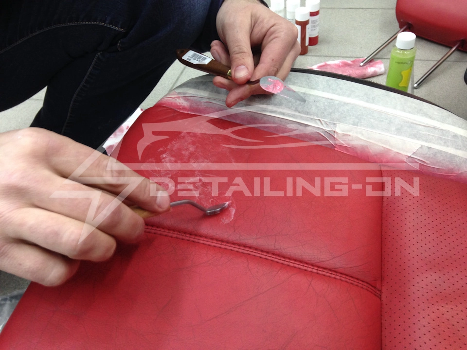 Реставрация кожаного салона — фото 10