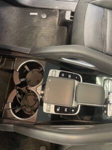 Реставрация кожаного подлокотника Mercedes GLE 6.3 AMG