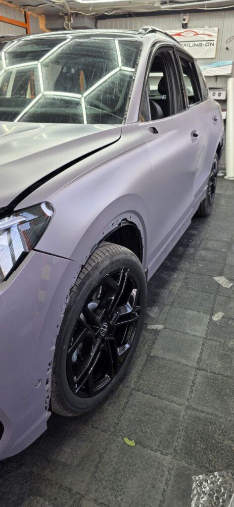 Оклейка в матовый цвет