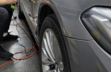 Процесс полировки bmw 5 Процесс полировки