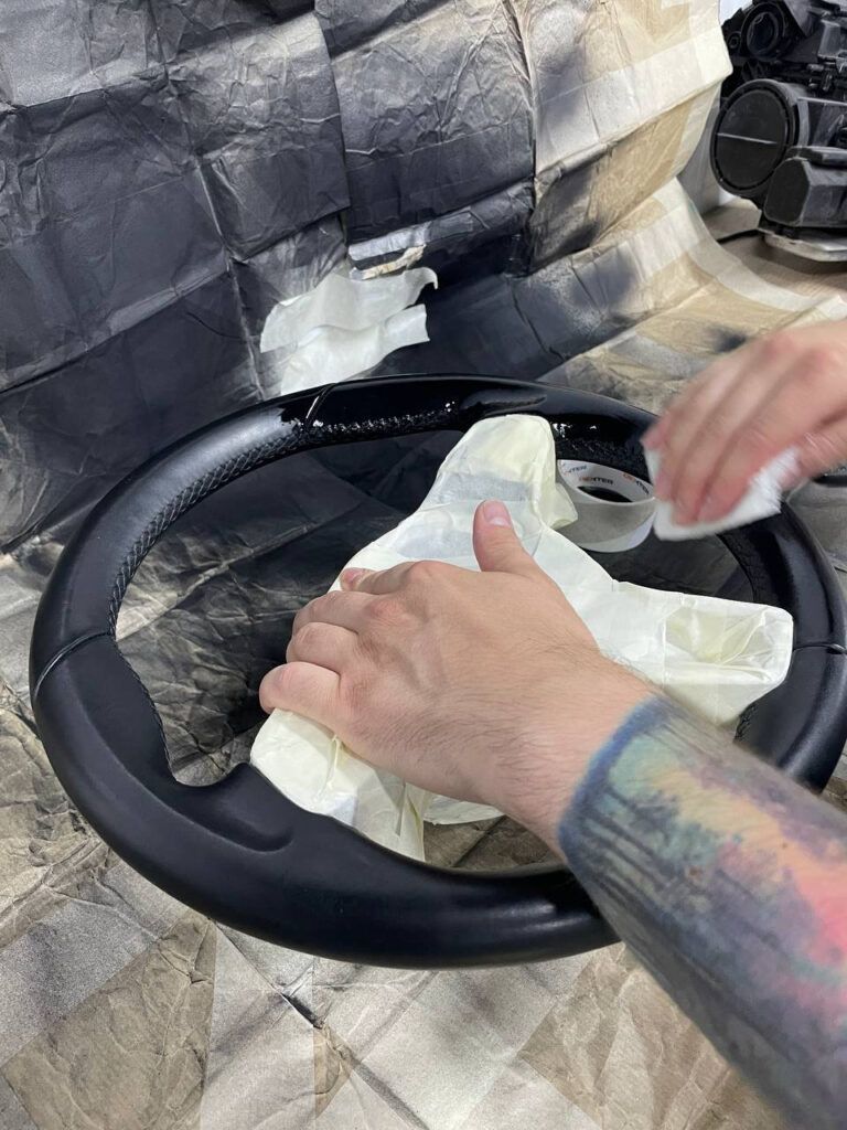 реставрация руля