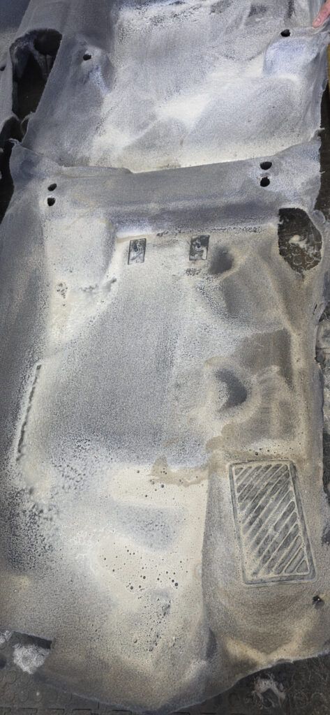 глубокая химчистка киа рио