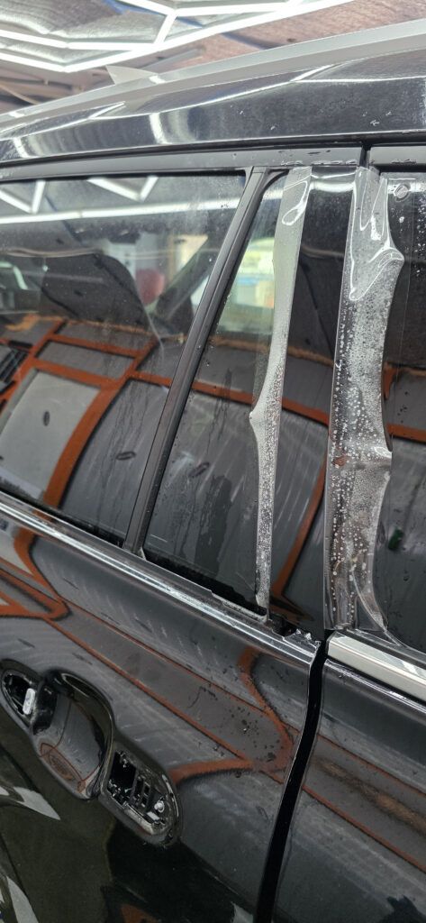 оклеить пленкой Toyota Highlander 2025