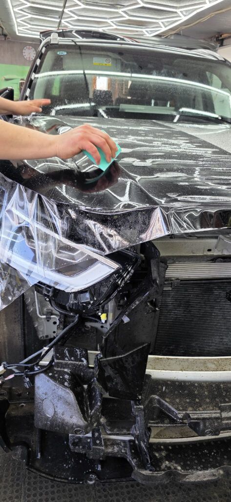 оклеить пленкой Toyota Highlander 2025