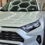 оклейка зоны риска и шумоизоляция toyota rav4 2025