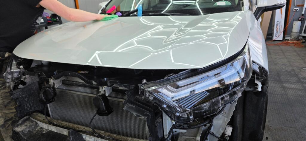 оклейка зоны риска и шумоизоляция toyota rav4 2025