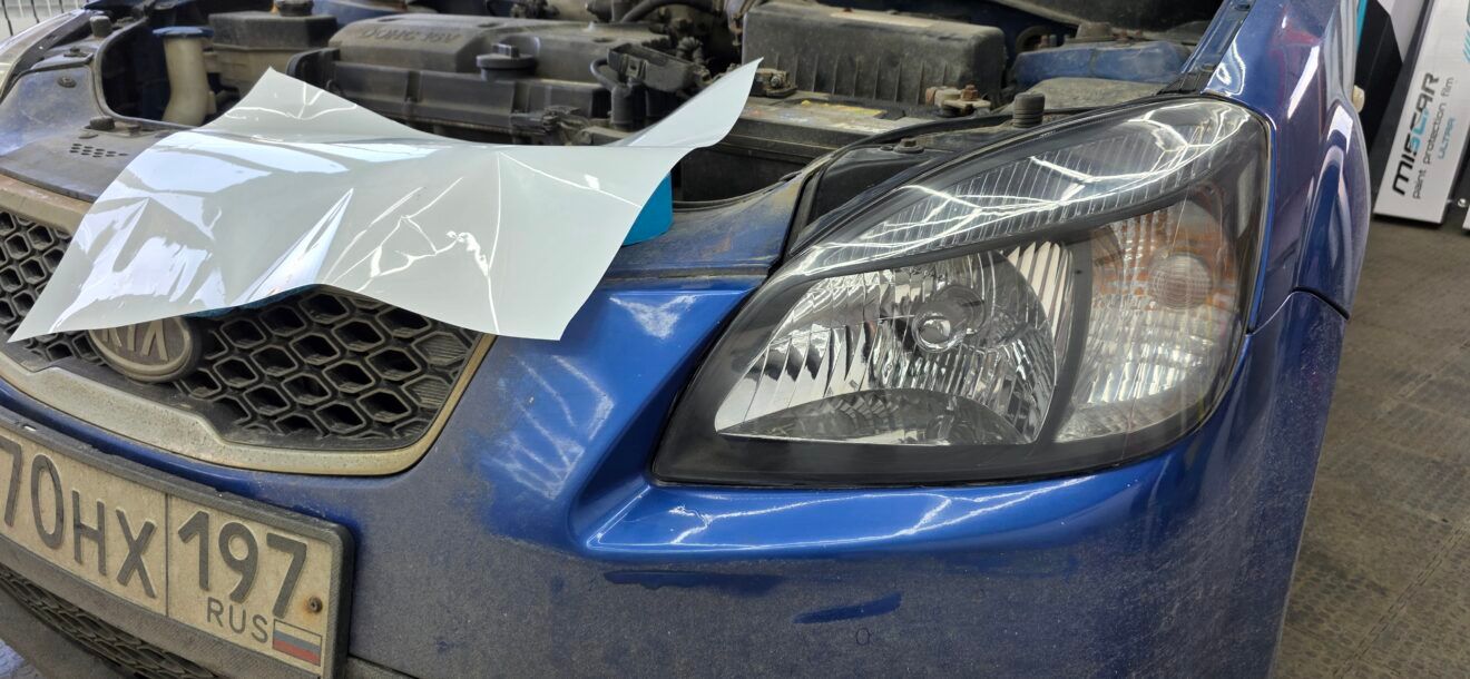 восстановление фар с помощью полировки и шлифовки