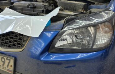 восстановление фар с помощью полировки и шлифовки