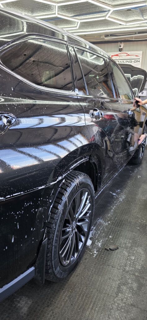 оклеить пленкой Toyota Highlander 2025