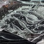 Снятие пленки с капота toyota camry