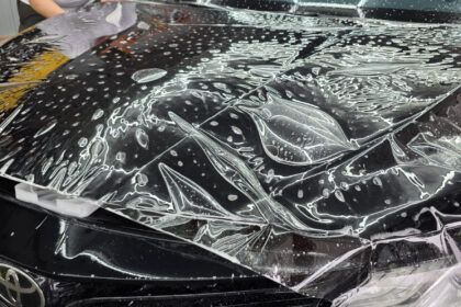 Снятие пленки с капота toyota camry