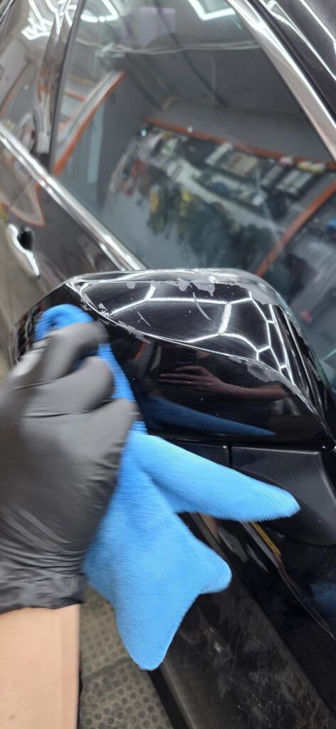 Снятие пленки с капота toyota camry