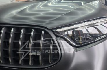 20260713_144834 Оклейка серого Mercedes-AMG GLC 43 в матовый полиуретан