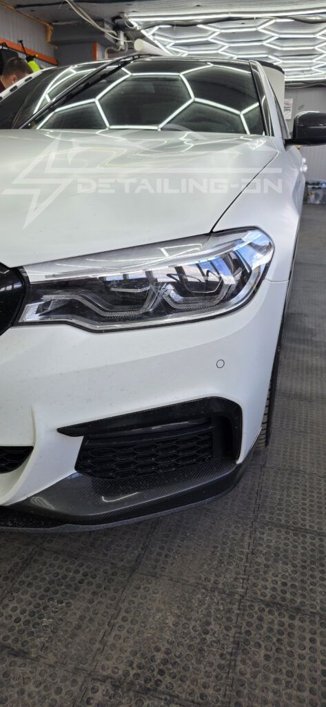 оклейка bmw 5 матовым полиуретаном spectroll premium